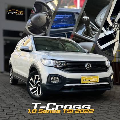 VOLKSWAGEN T-CROSS 1.0 200 TSI TOTAL FLEX SENSE AUTOMÁTICO VOLKSWAGEN T-CROSS 1.0 200 TSI TOTAL FLEX SENSE AUTOMÁTICO